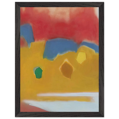 ZARZUELA 1982 by Esteban Vicente — Framed art print at Zephyeer