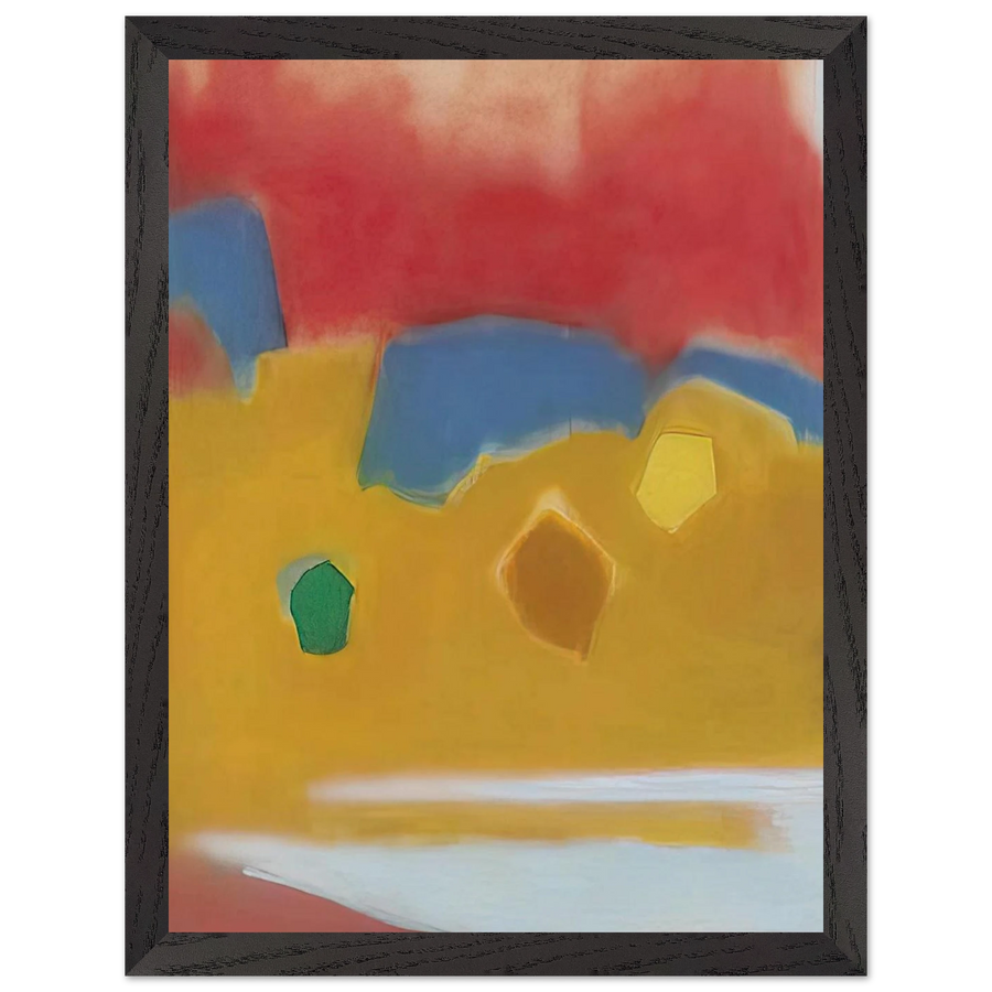 ZARZUELA 1982 by Esteban Vicente — Framed art print at Zephyeer