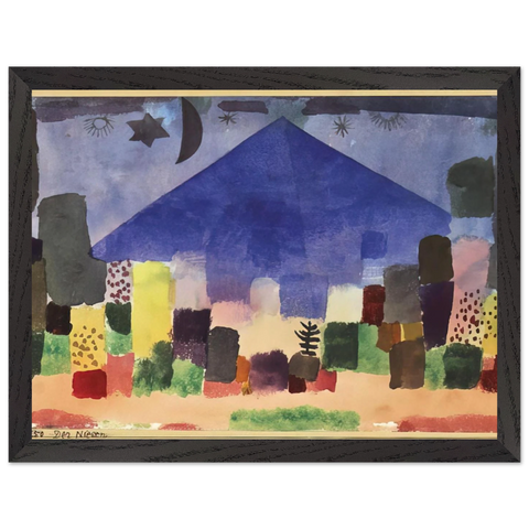 MOUNT NIESEN 1915 by Paul Klee — Framed art print at Zephyeer