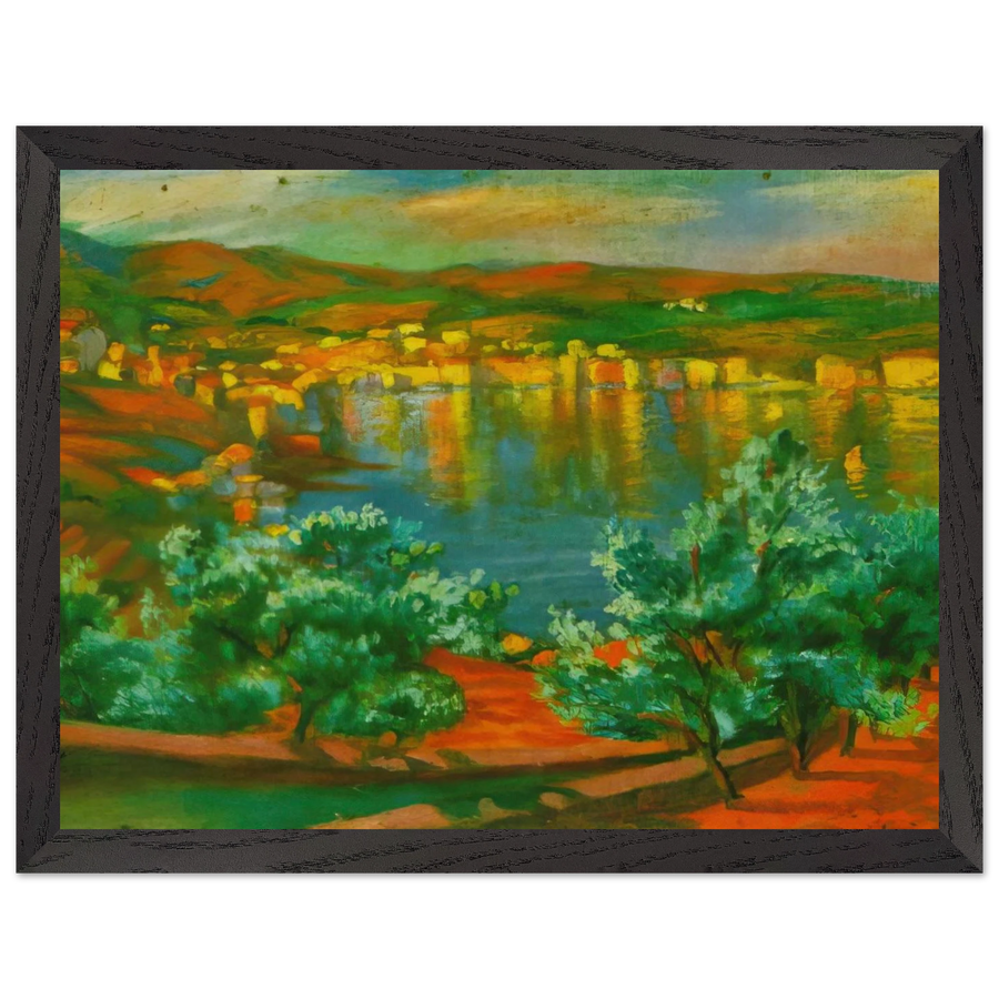 FESTIVAL OF ST LUCIA AT VILLAMALLA by Salvador Dali — Framed art print at Zephyeer