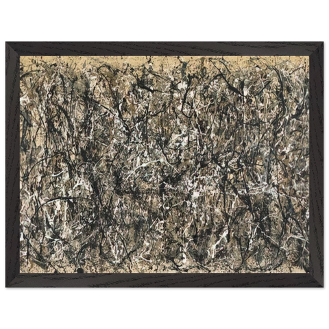 ONE NUMBER 31 1950 by Jackson Pollock — Framed art print at Zephyeer