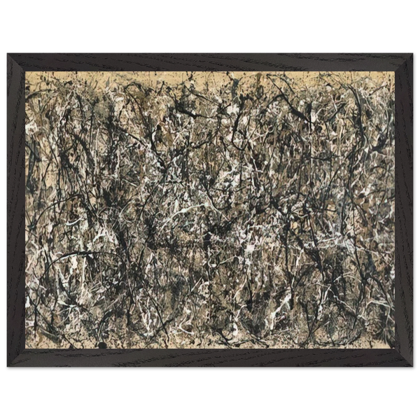 ONE NUMBER 31 1950 by Jackson Pollock — Framed art print at Zephyeer