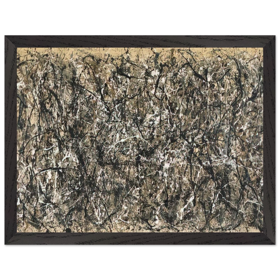 ONE NUMBER 31 1950 by Jackson Pollock — Framed art print at Zephyeer