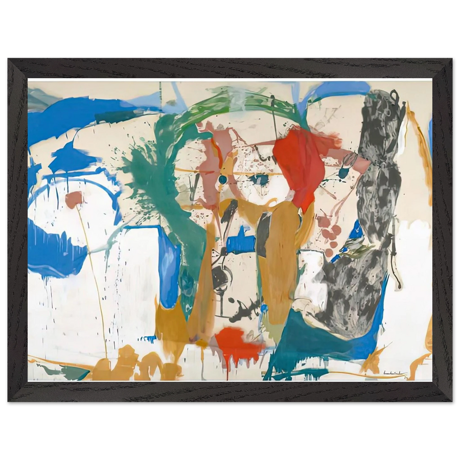 Madridscape, 1959- by Helen Frankenthaler — Framed art print at Zephyeer