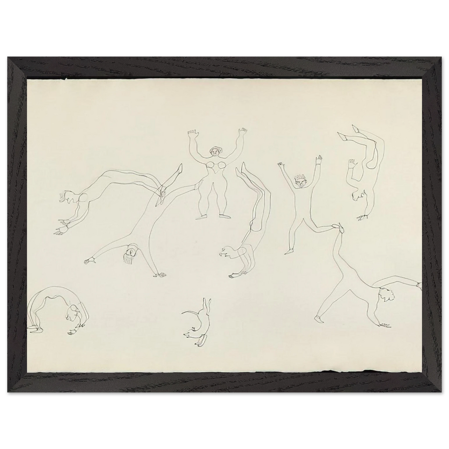 THE TUMBLERS II 1931 by Alexander Calder — Framed art print at Zephyeer