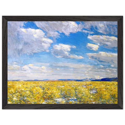 Afternoon Sky, Harney Desert by Childe Hassam — Framed art print at Zephyeer