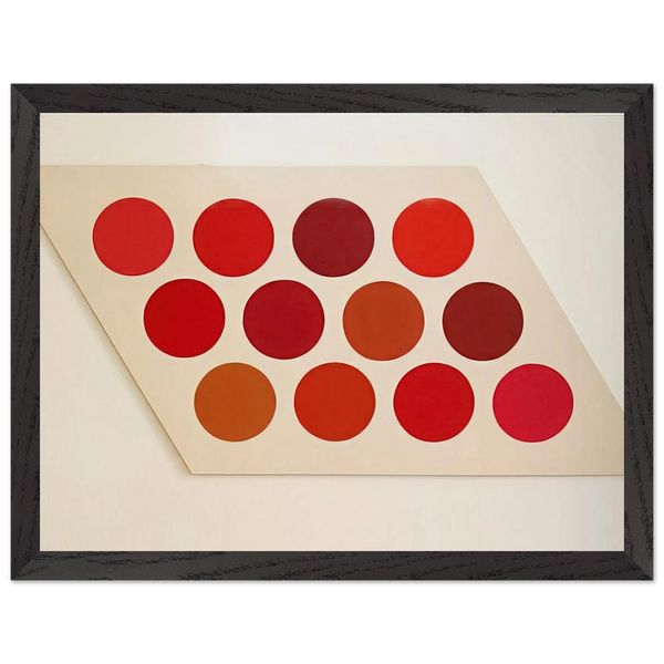 Red Twelve - 1965 by Thomas Downing — Framed art print at Zephyeer
