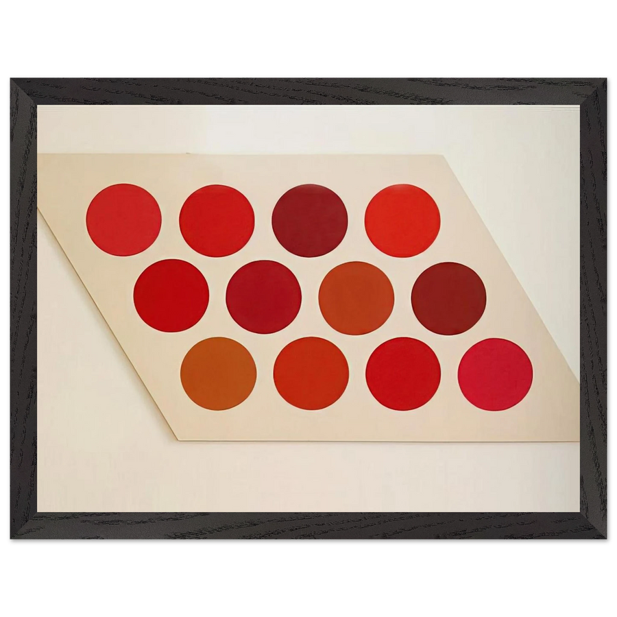 Red Twelve - 1965 by Thomas Downing — Framed art print at Zephyeer