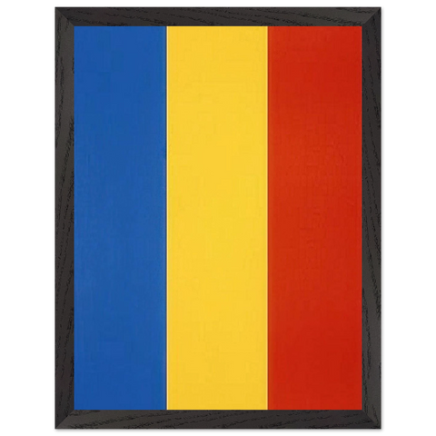 Blue Yellow Red by Ellsworth Kelly — Framed art print at Zephyeer