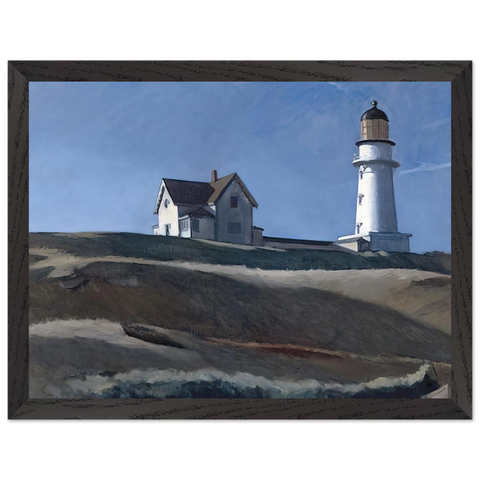 Lighthouse HIll by Edward Hopper — Framed art print at Zephyeer