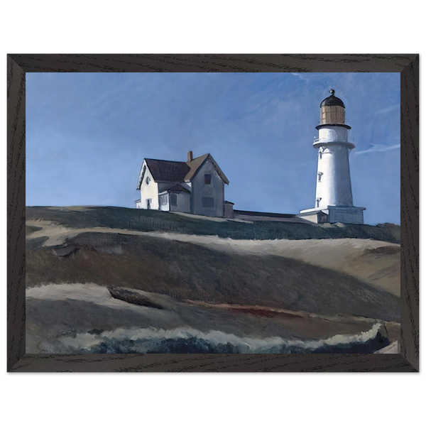 Lighthouse HIll by Edward Hopper — Framed art print at Zephyeer