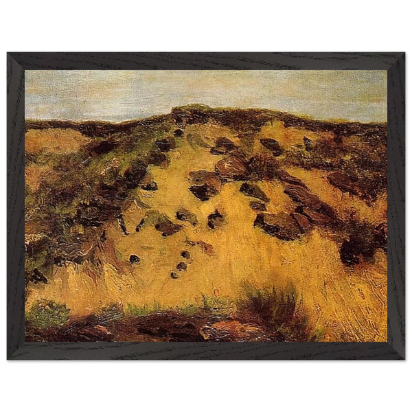 Dunes by Vincent van Gogh — Framed art print at Zephyeer