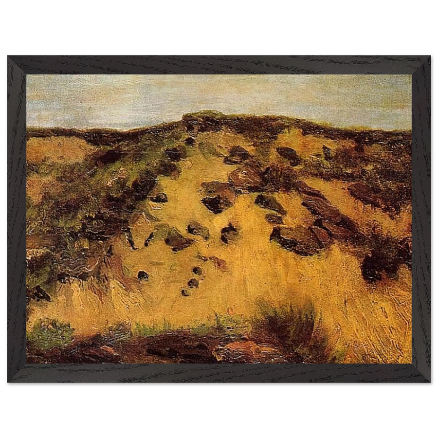 Dunes by Vincent van Gogh — Framed art print at Zephyeer