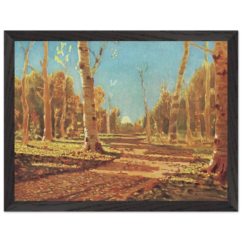 A Birch Grove by Arkhyp Kuindzhi — Framed art print at Zephyeer