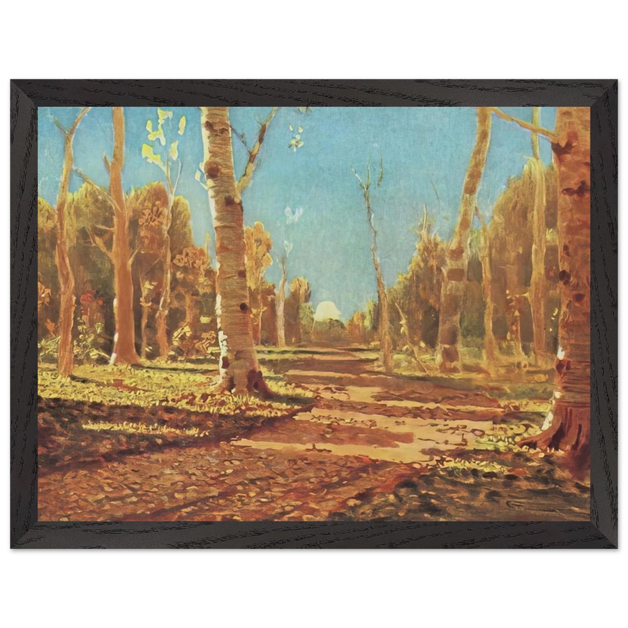 A Birch Grove by Arkhyp Kuindzhi — Framed art print at Zephyeer