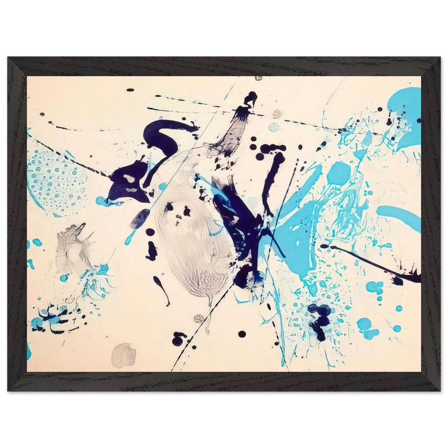Blue Violet by Sam Francis — Framed art print at Zephyeer