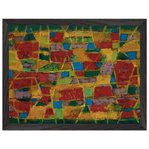 Champs de blé - 1949 by Alfred Manessier — Framed art print at Zephyeer