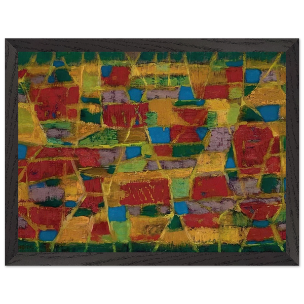 Champs de blé - 1949 by Alfred Manessier — Framed art print at Zephyeer