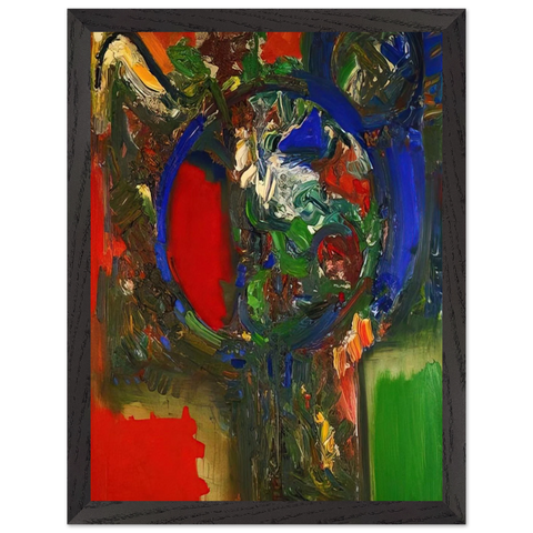 The Bouquet by Hans Hofmann — Framed art print at Zephyeer