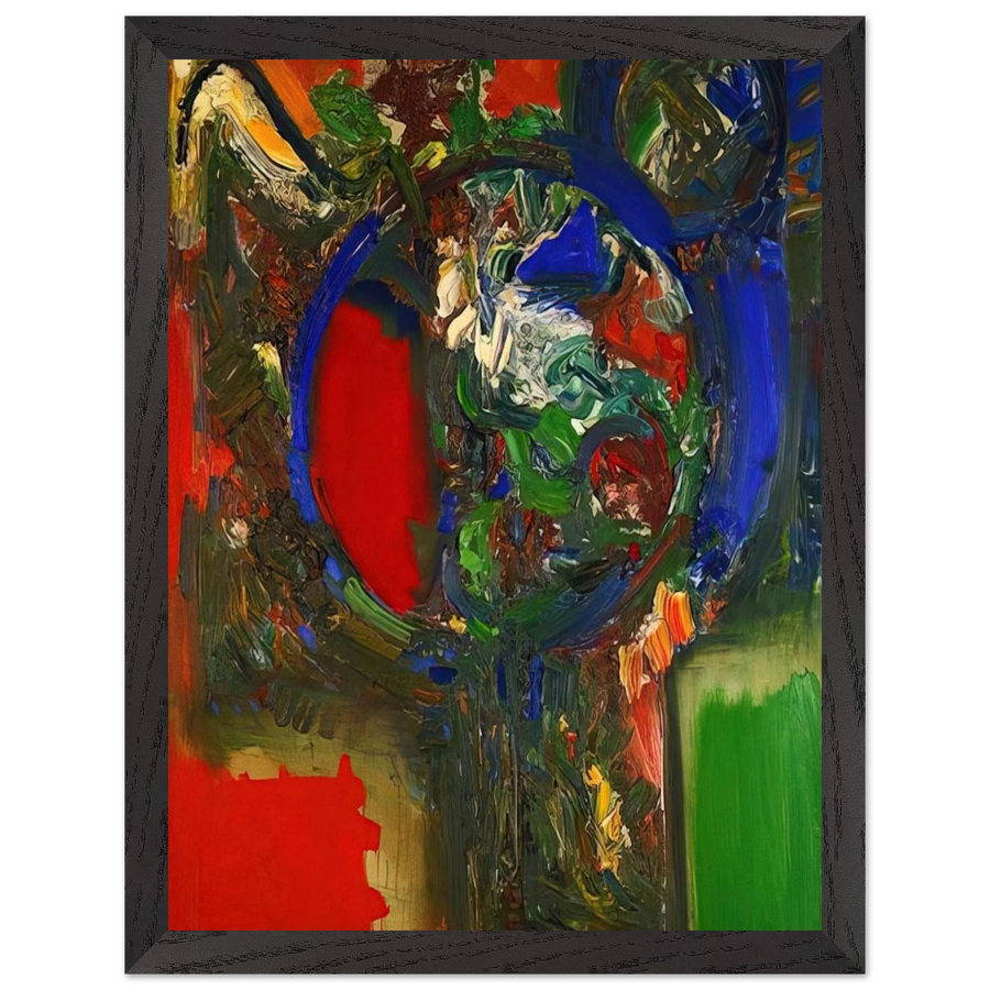 The Bouquet by Hans Hofmann — Framed art print at Zephyeer