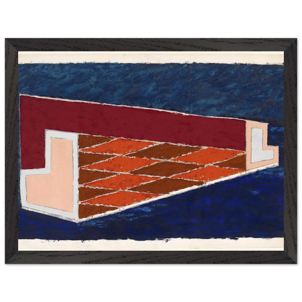 ABSTRACT 1940 by Josef Albers — Framed art print at Zephyeer