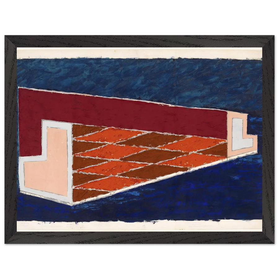 ABSTRACT 1940 by Josef Albers — Framed art print at Zephyeer