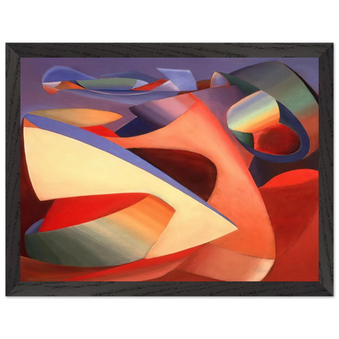 Lutte as Ciel - 1937 by John Ferren — Framed art print at Zephyeer