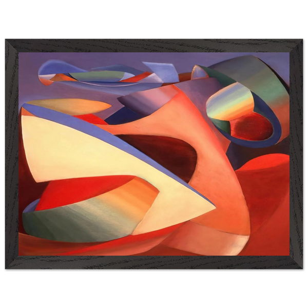 Lutte as Ciel - 1937 by John Ferren — Framed art print at Zephyeer