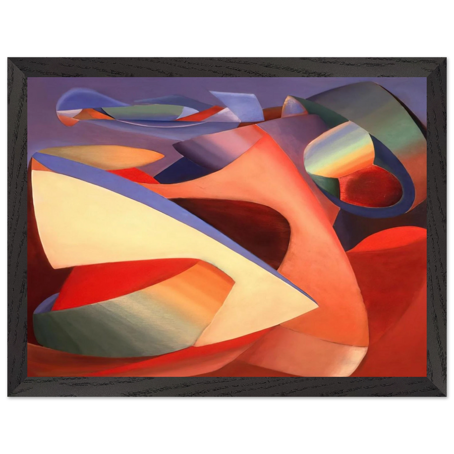 Lutte as Ciel - 1937 by John Ferren — Framed art print at Zephyeer