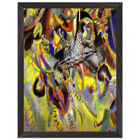 FUGUE 1914 by Wassily Kandinsky — Framed art print at Zephyeer