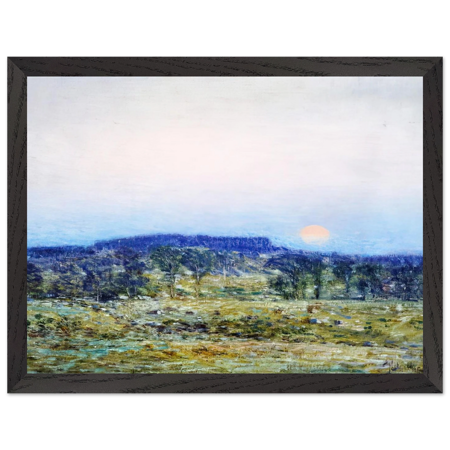 September Moonrise by Childe Hassam — Framed art print at Zephyeer
