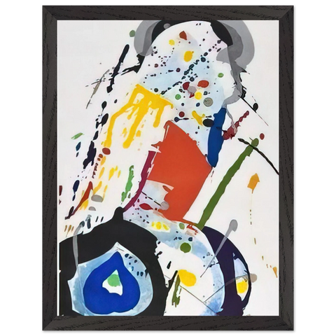 untitled  sfe081 by Sam Francis — Framed art print at Zephyeer