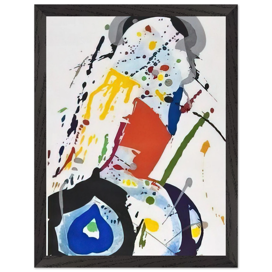 untitled  sfe081 by Sam Francis — Framed art print at Zephyeer