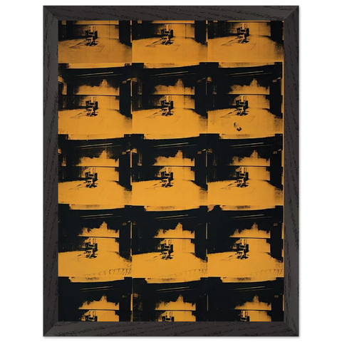 Orange Disaster by Andy Warhol — Framed art print at Zephyeer