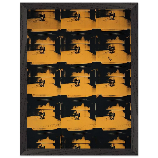 Orange Disaster by Andy Warhol — Framed art print at Zephyeer