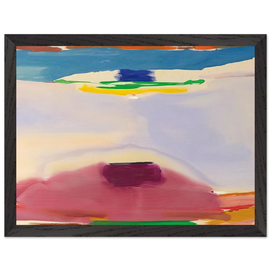 Leveling - 1973 by Helen Frankenthaler — Framed art print at Zephyeer