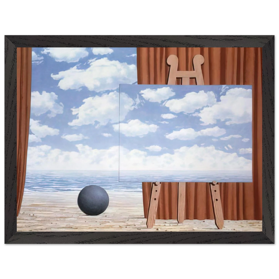 THE FAIR CAPTIVE 1965 by Rene Magritte — Framed art print at Zephyeer