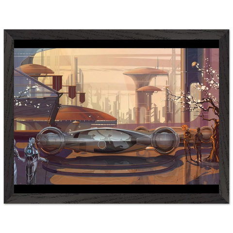 Syd Mead — Framed art print at Zephyeer