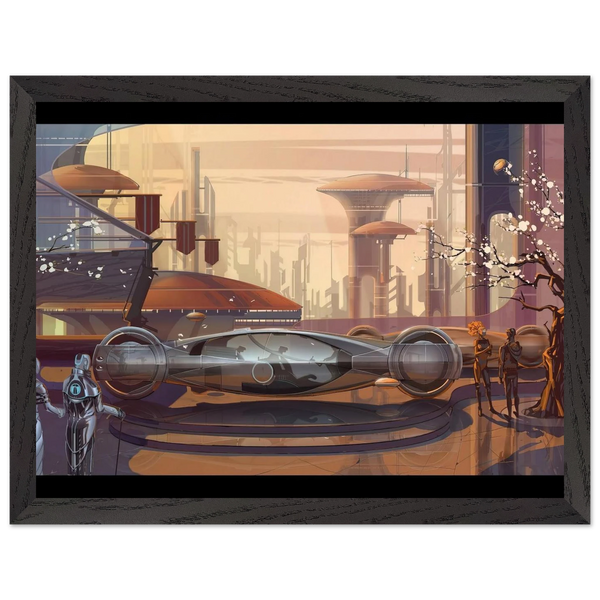 Syd Mead — Framed art print at Zephyeer