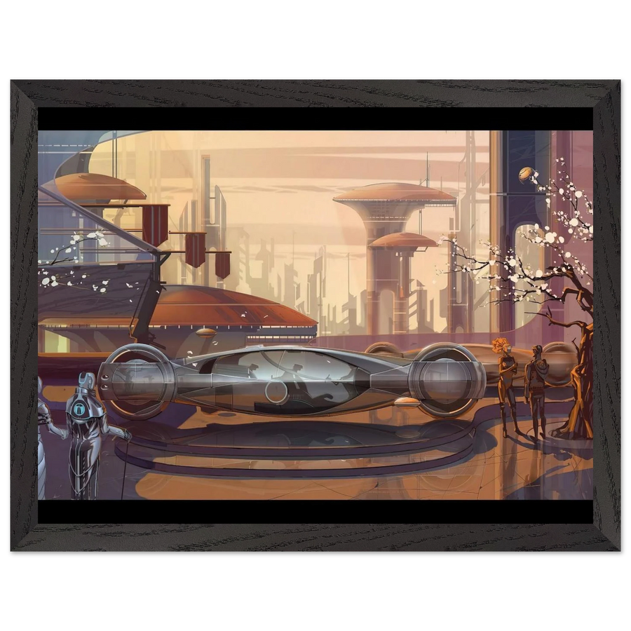 Syd Mead — Framed art print at Zephyeer