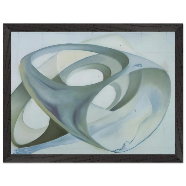 TOPOLOGICAL CONTORTION OF A FEMALE FIGURE by Salvador Dali — Framed art print at Zephyeer
