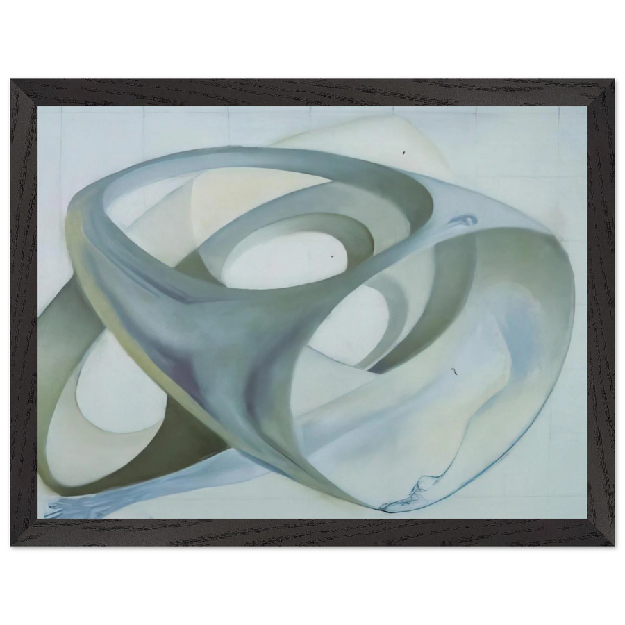 TOPOLOGICAL CONTORTION OF A FEMALE FIGURE by Salvador Dali — Framed art print at Zephyeer