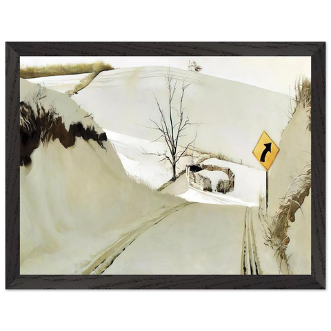 RING ROAD by Andrew Wyeth — Framed art print at Zephyeer