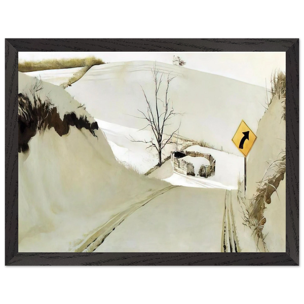 RING ROAD by Andrew Wyeth — Framed art print at Zephyeer