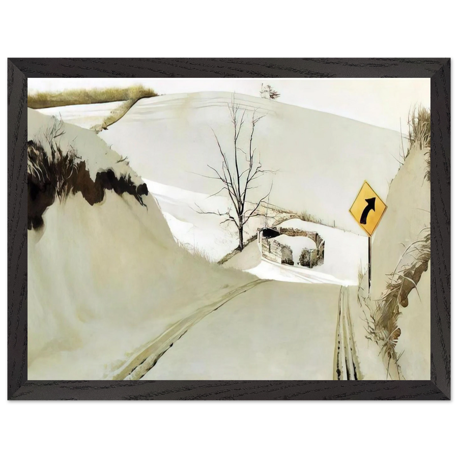 RING ROAD by Andrew Wyeth — Framed art print at Zephyeer