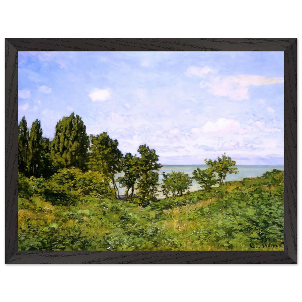 By the Sea by Claude Monet — Framed art print at Zephyeer