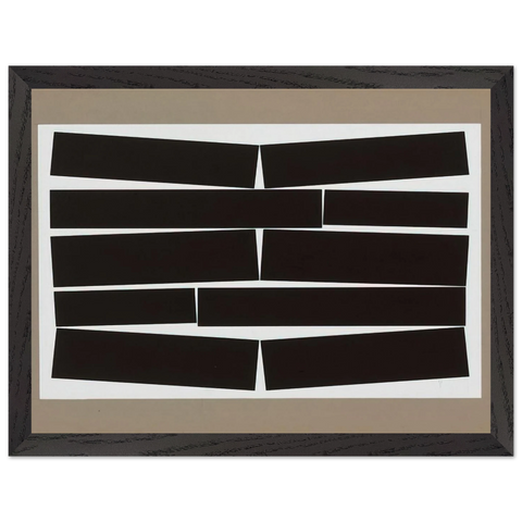 Metaesquema Dois brancos - 1958 by Helio Oiticica — Framed art print at Zephyeer