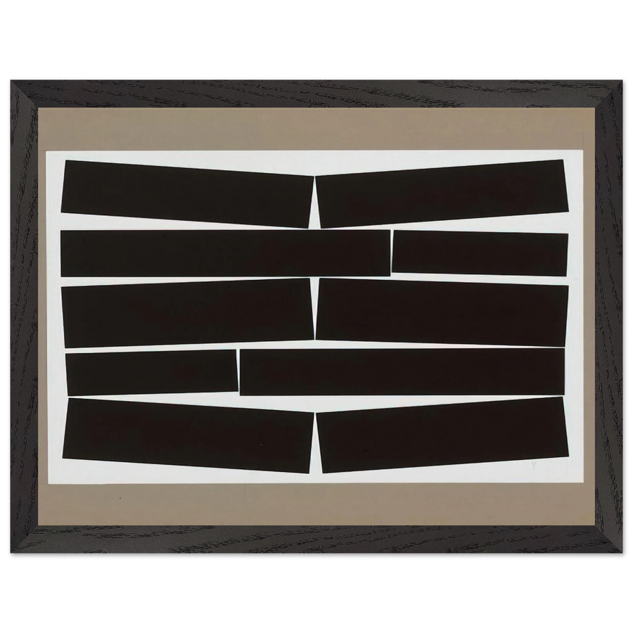 Metaesquema Dois brancos - 1958 by Helio Oiticica — Framed art print at Zephyeer