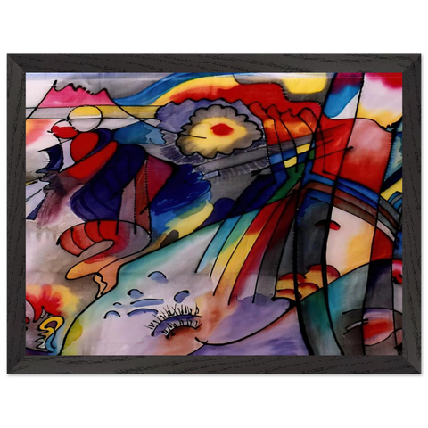 NOT_DETECTED_189363 by Wassily Kandinsky — Framed art print at Zephyeer