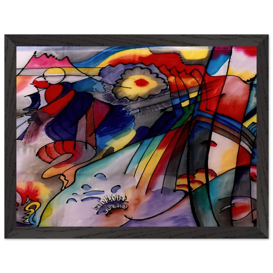 NOT_DETECTED_189363 by Wassily Kandinsky — Framed art print at Zephyeer